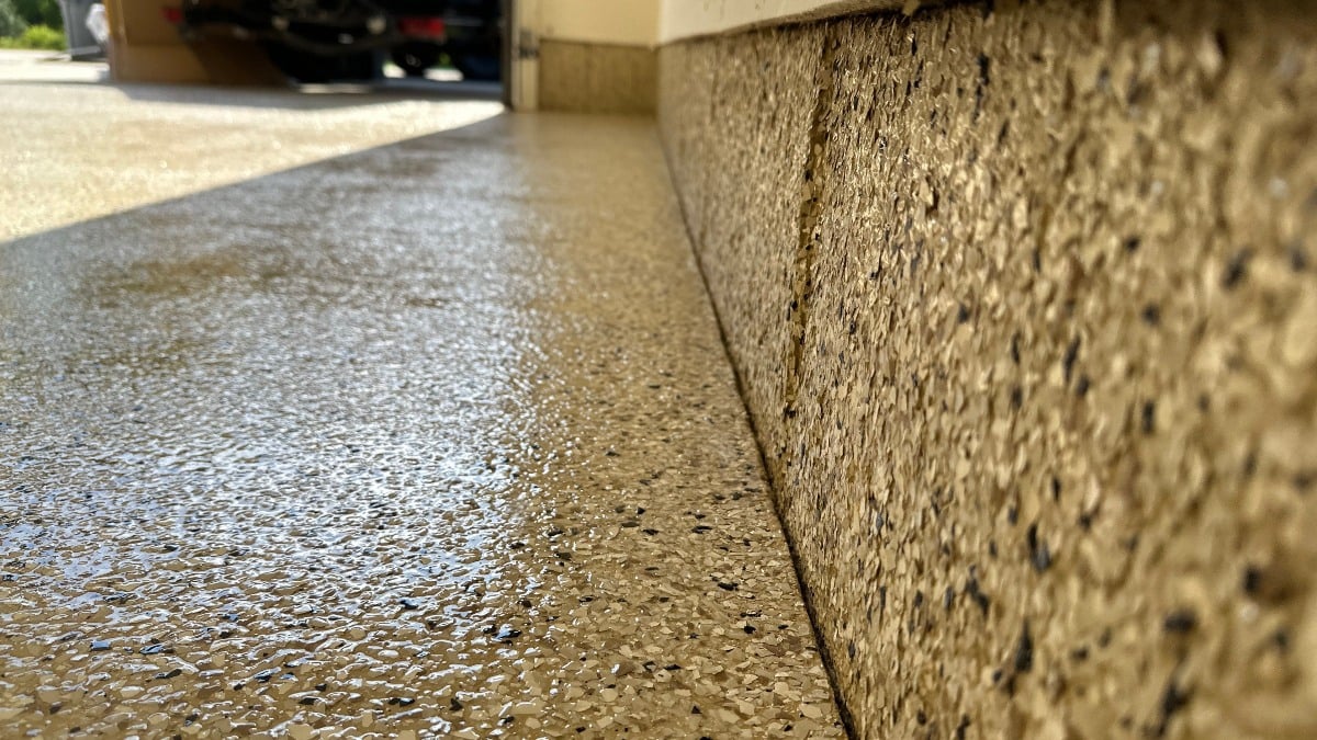 TSR Concrete Coatings installation photo
