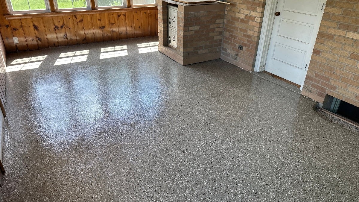 TSR Concrete Coatings installation photo