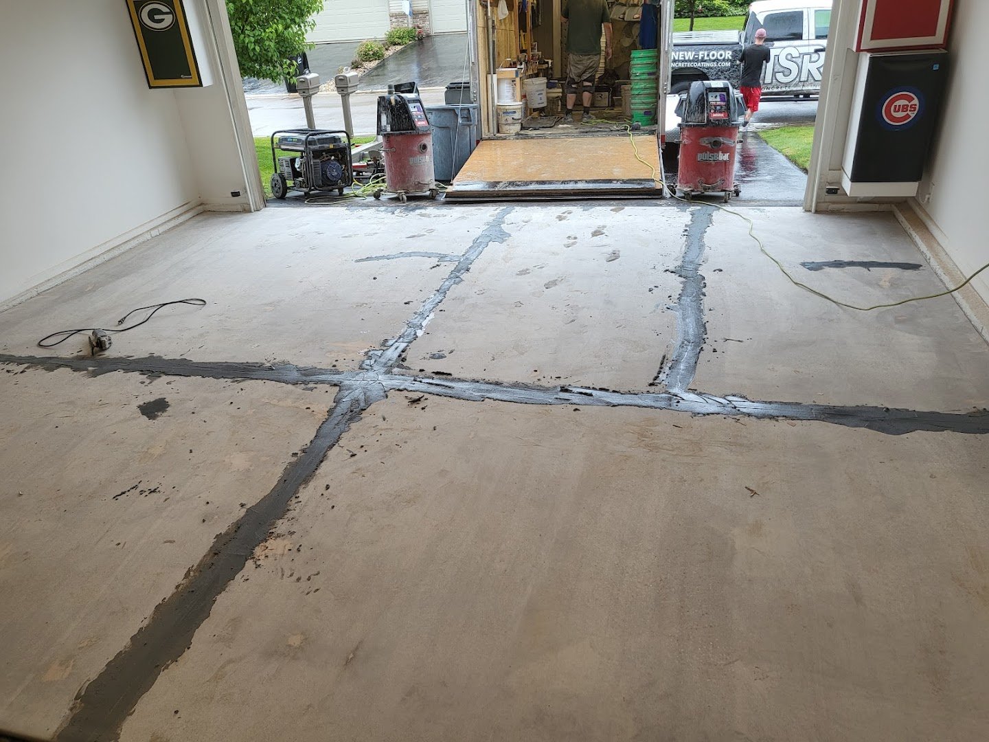 TSR Concrete Coatings installation photo