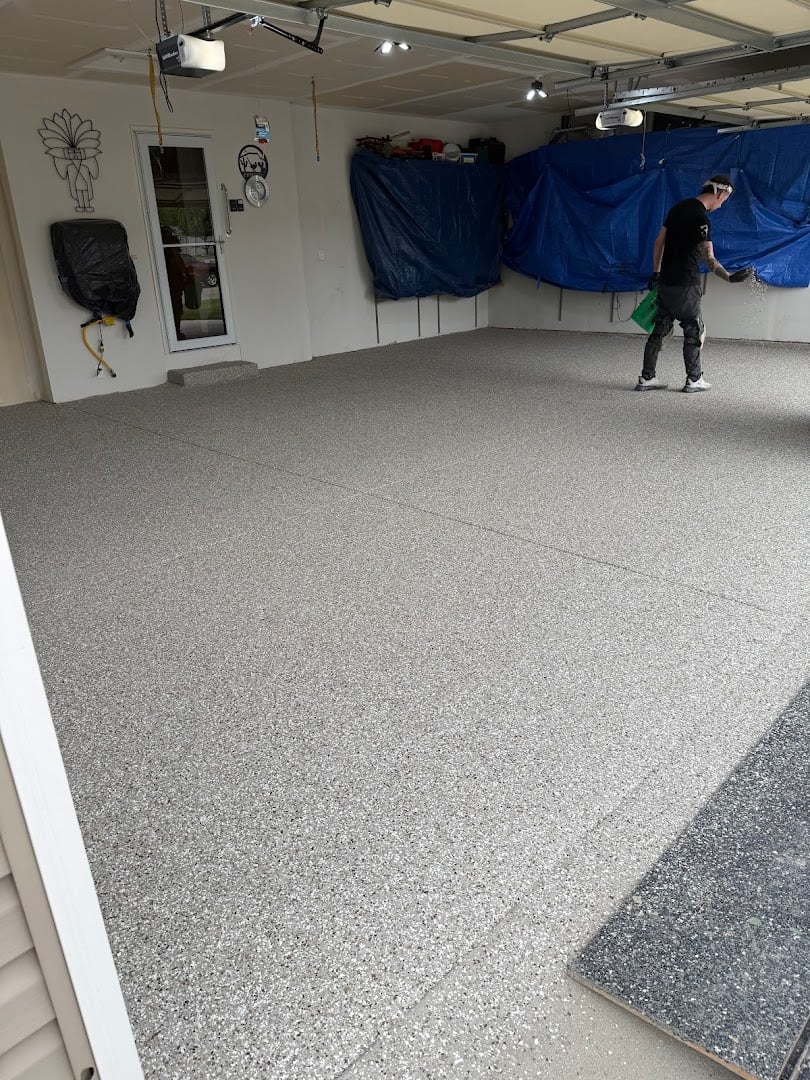 TSR Concrete Coatings installation photo