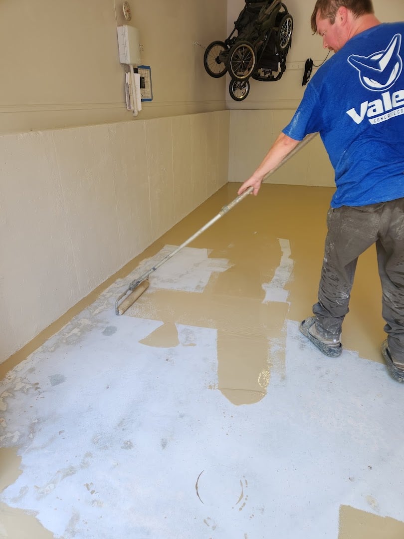 Valen Concrete Coatings installation photo