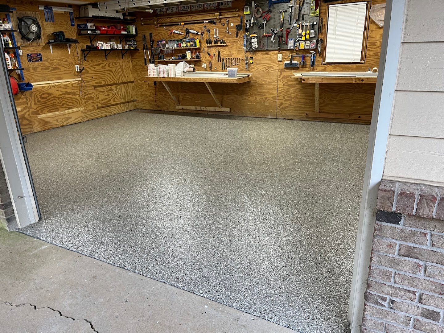 Valen Concrete Coatings installation photo