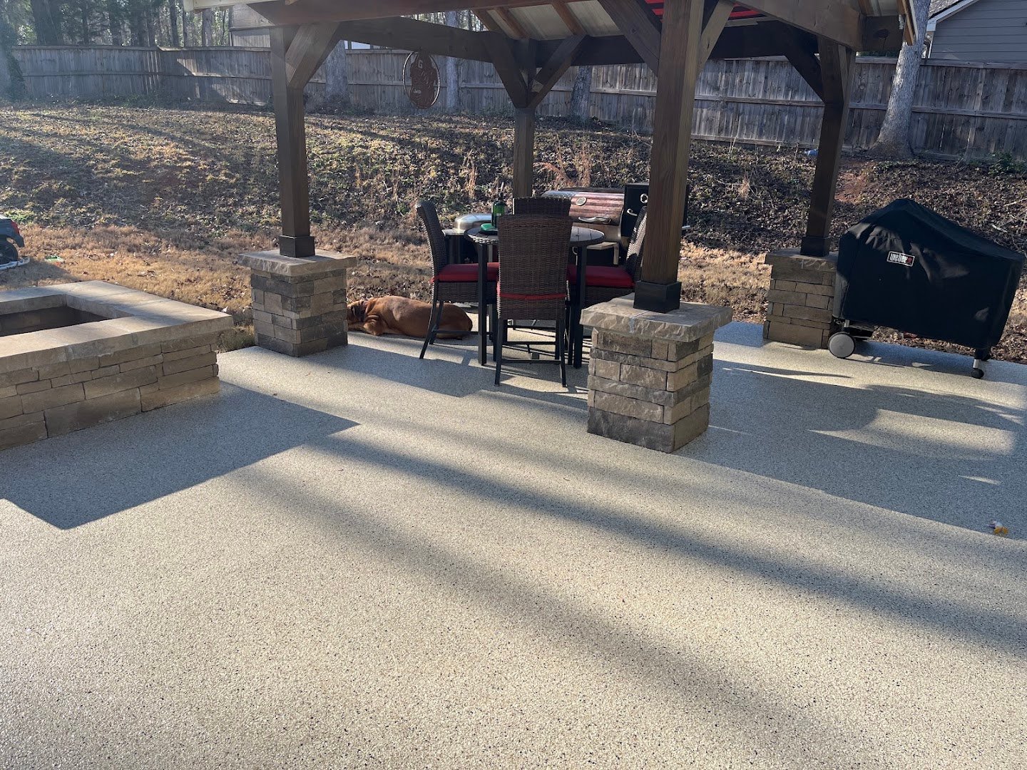 Valen Concrete Coatings installation photo