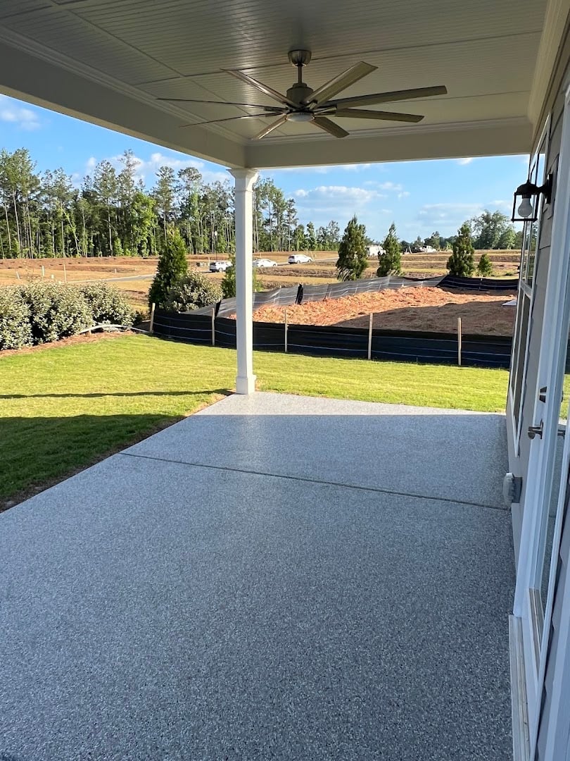 Valen Concrete Coatings installation photo