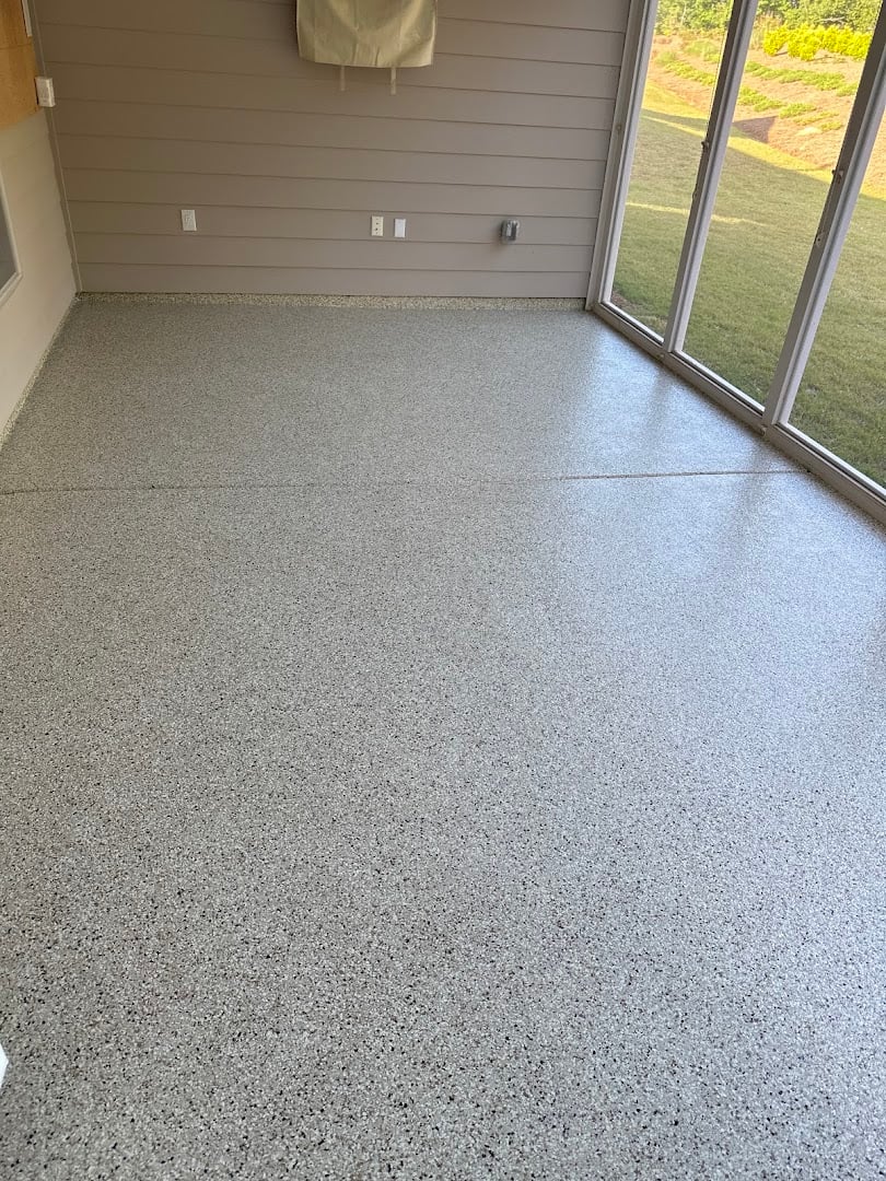 Valen Concrete Coatings installation photo