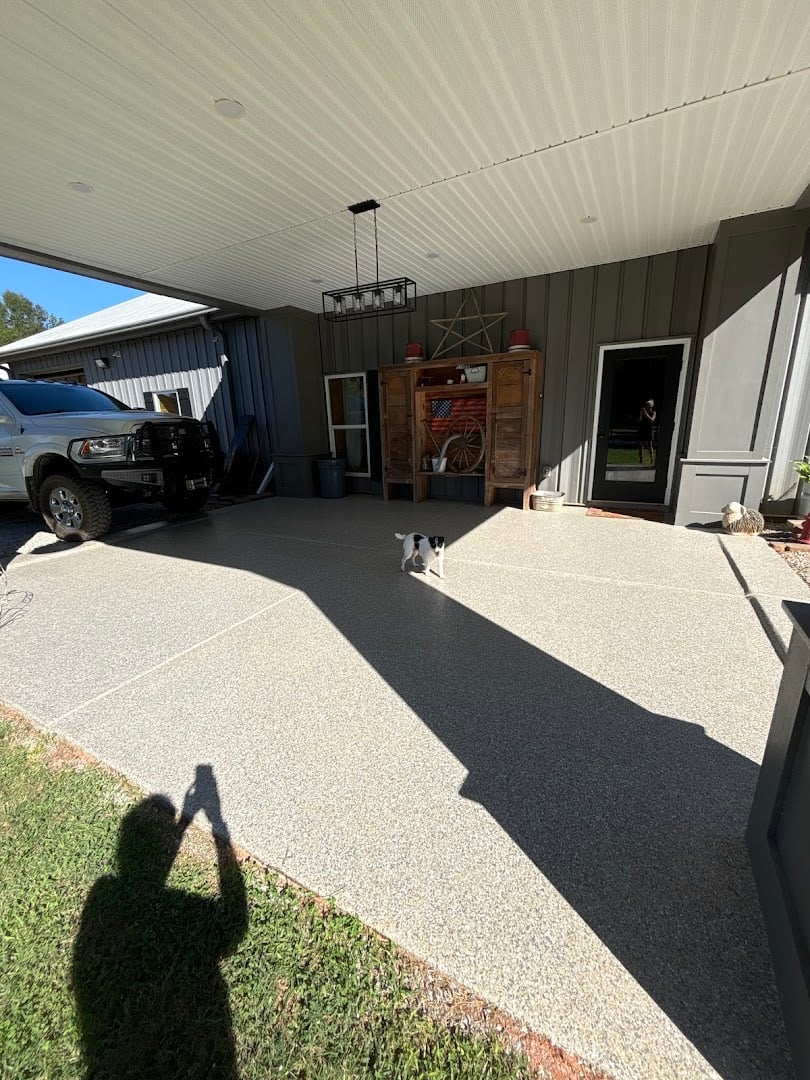 Valen Concrete Coatings installation photo