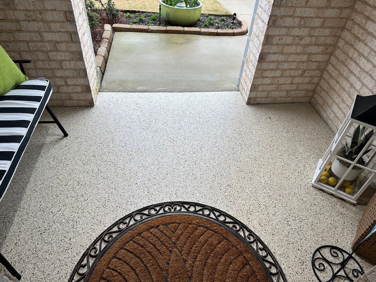 Valen Concrete Coatings installation photo