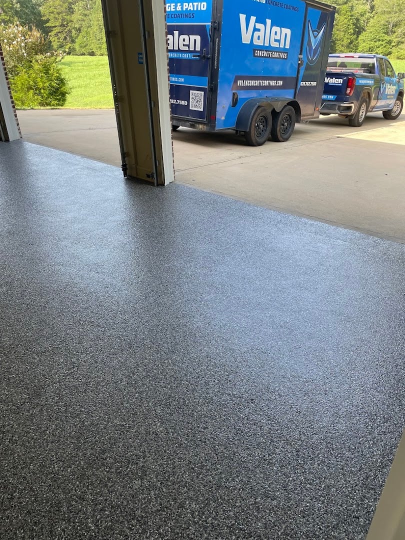 Valen Concrete Coatings installation photo