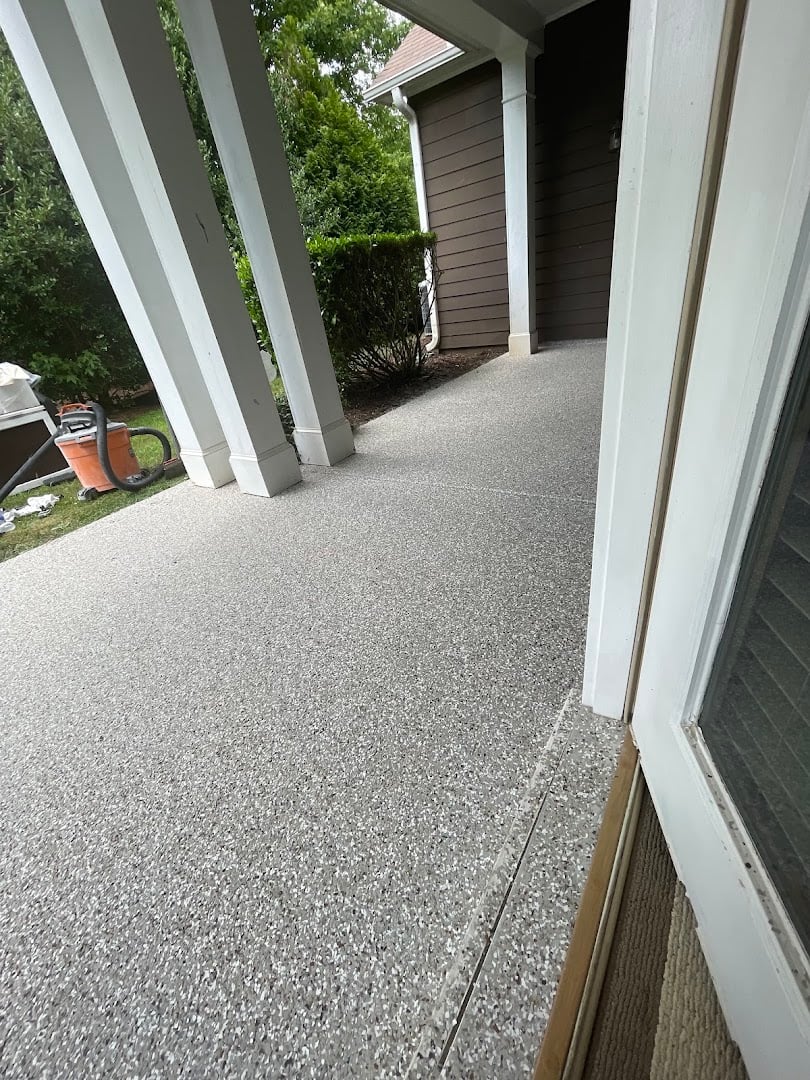 Valen Concrete Coatings installation photo