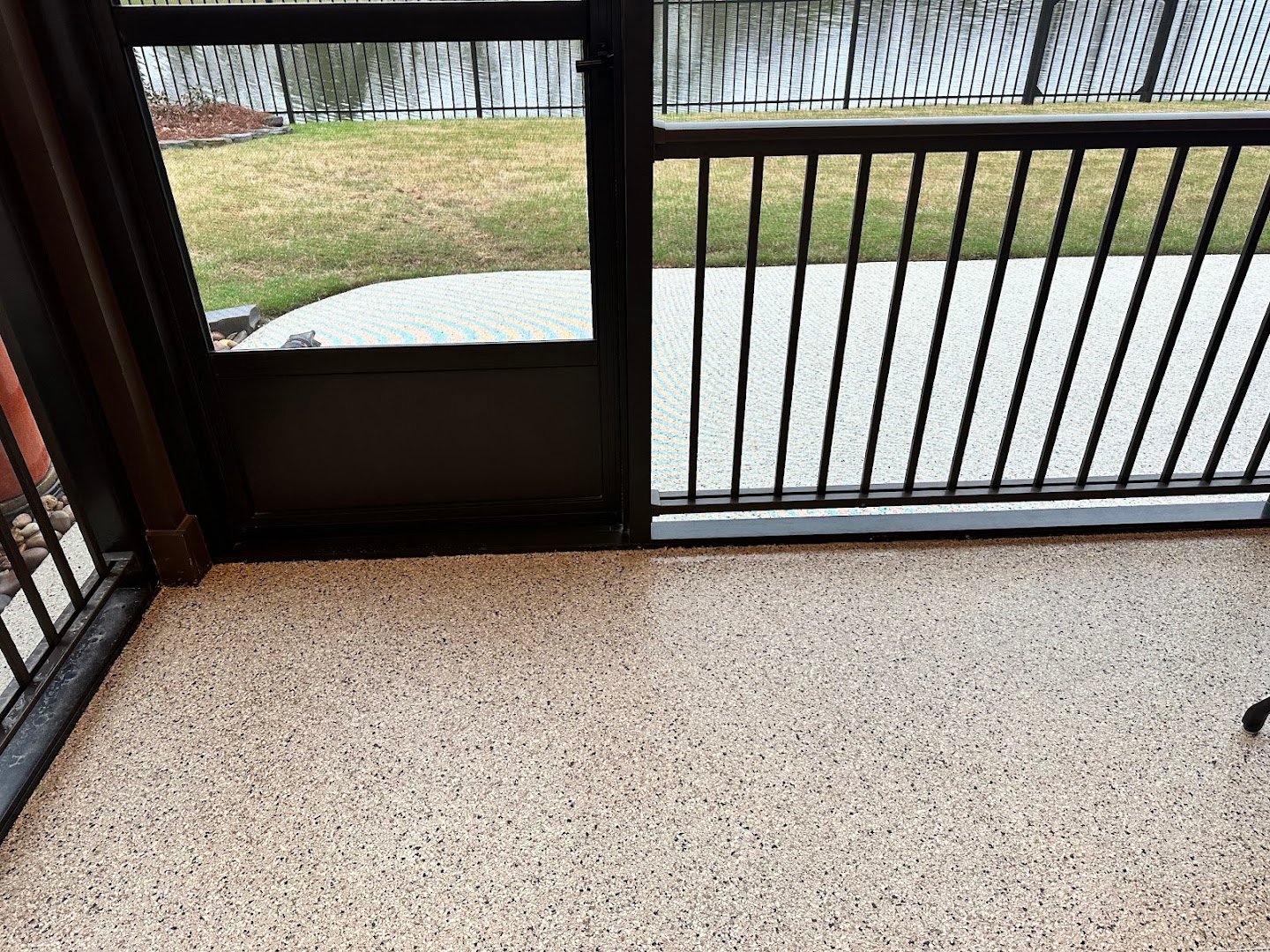 Valen Concrete Coatings installation photo