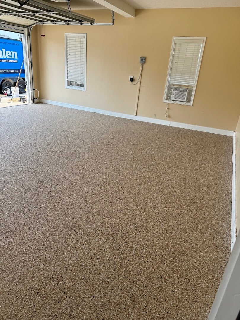 Valen Concrete Coatings installation photo