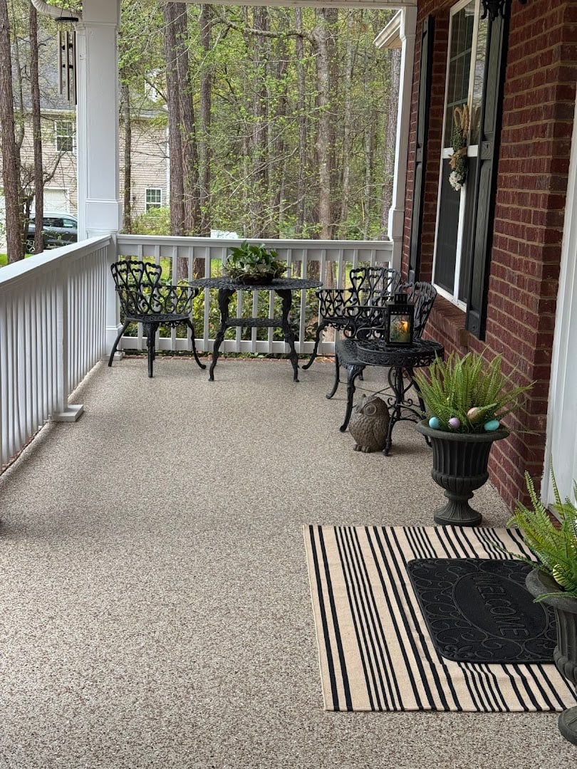 Valen Concrete Coatings installation photo