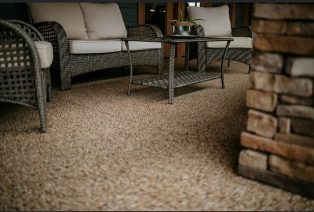 Valen Concrete Coatings installation photo