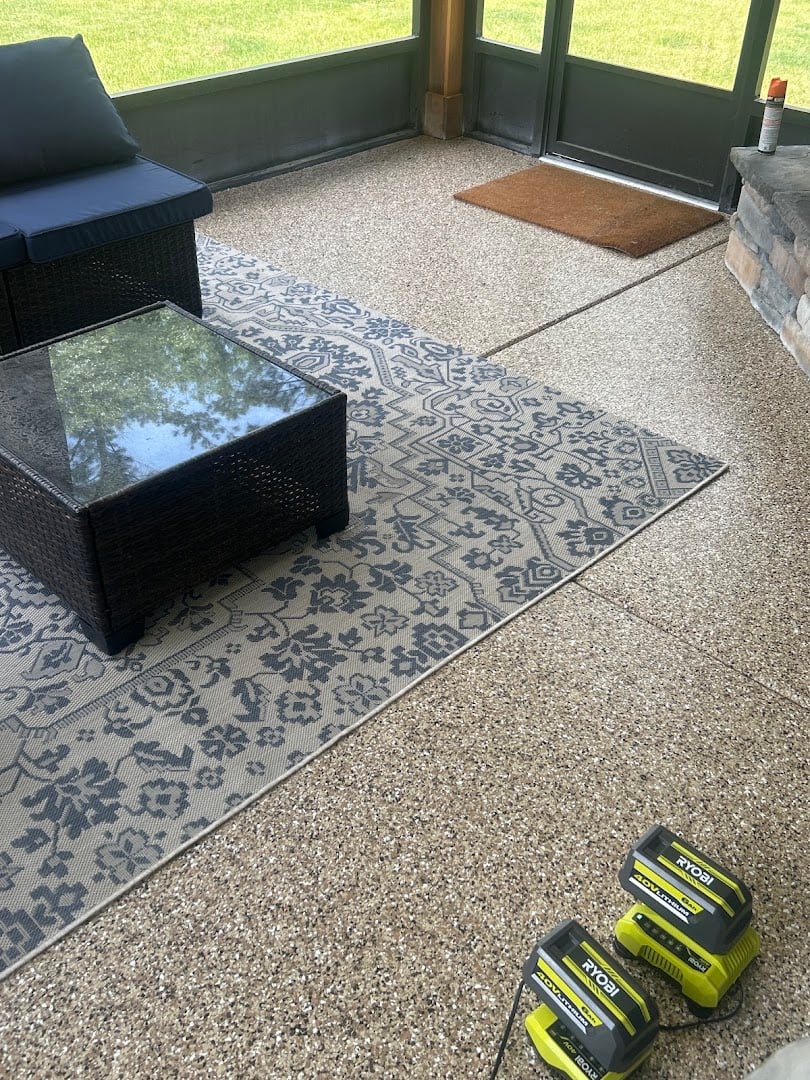 Valen Concrete Coatings installation photo