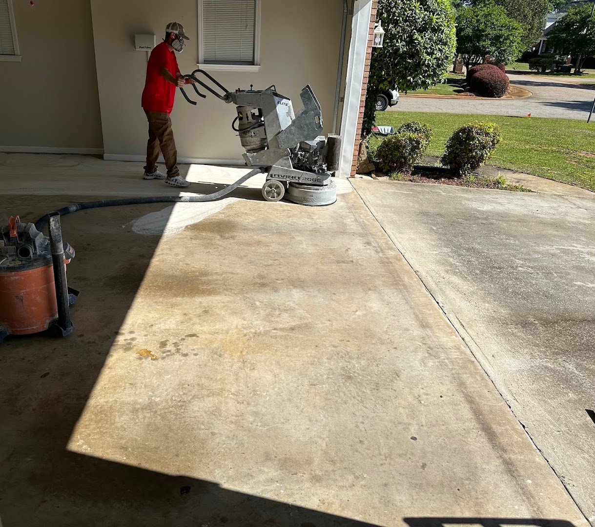 Valen Concrete Coatings installation photo