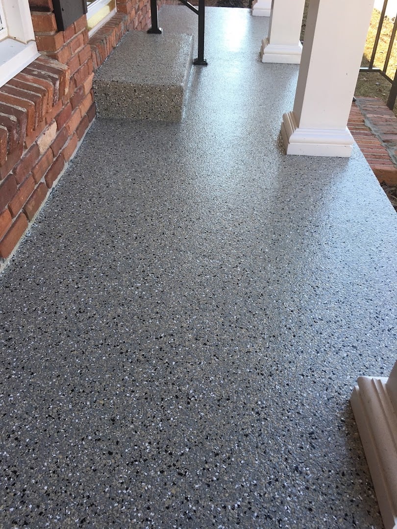 Valen Concrete Coatings installation photo
