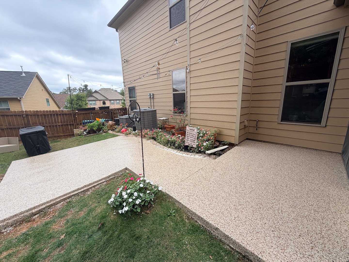 Valen Concrete Coatings installation photo