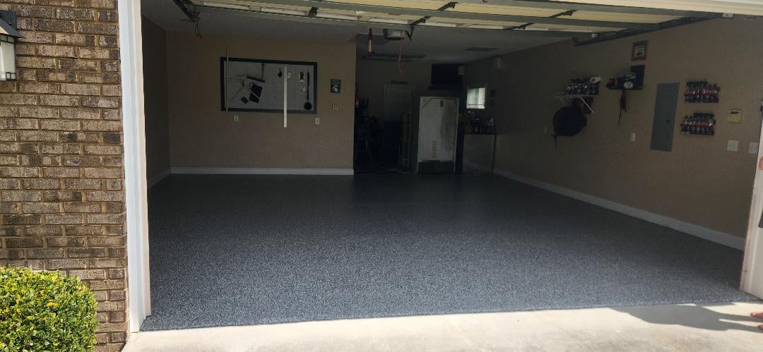 Valen Concrete Coatings installation photo