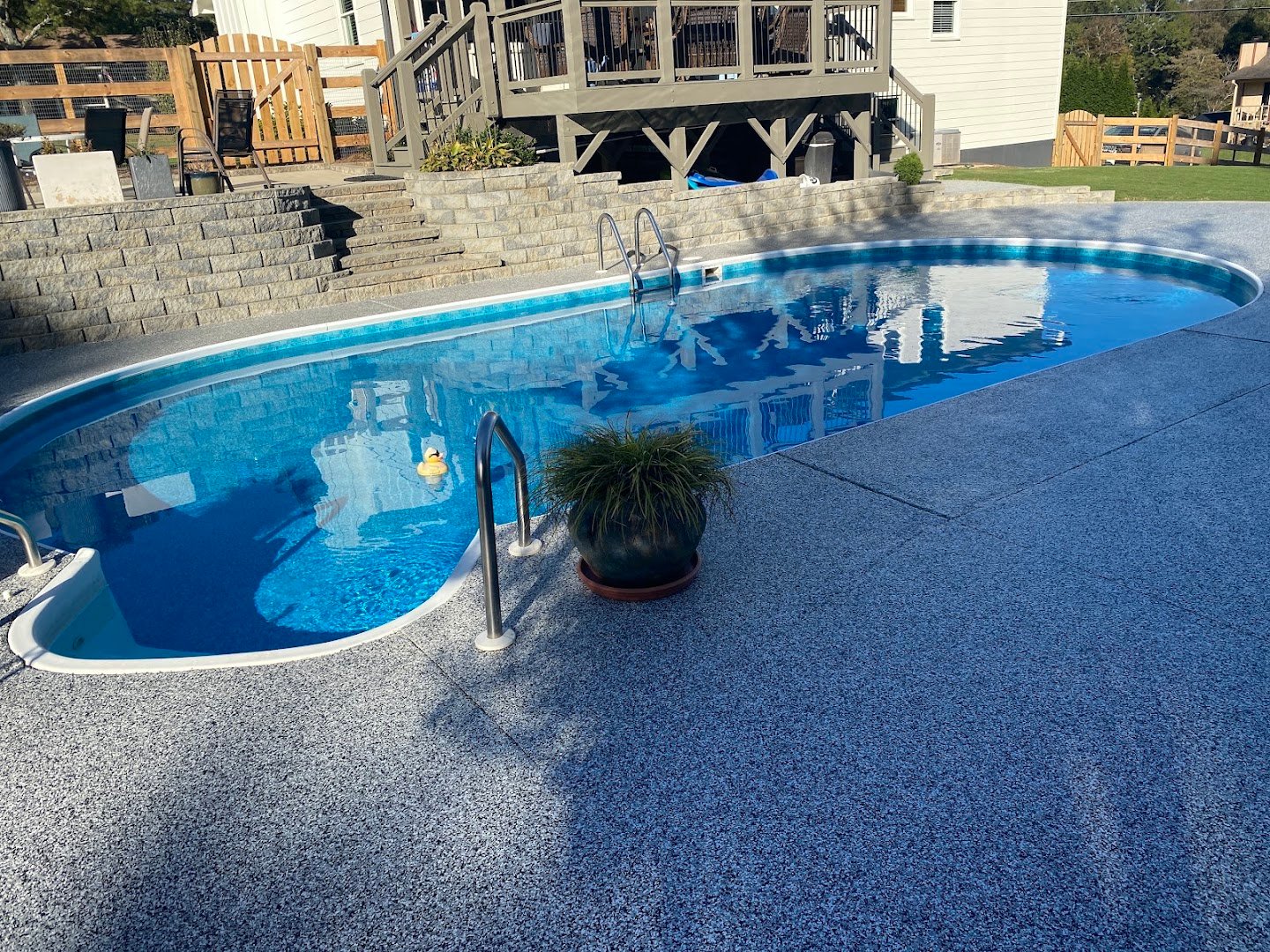 Valen Concrete Coatings installation photo