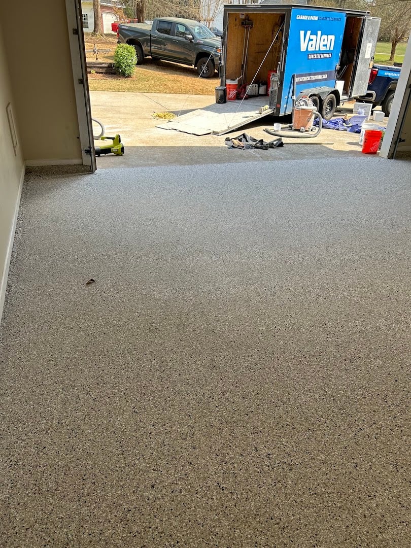 Valen Concrete Coatings installation photo