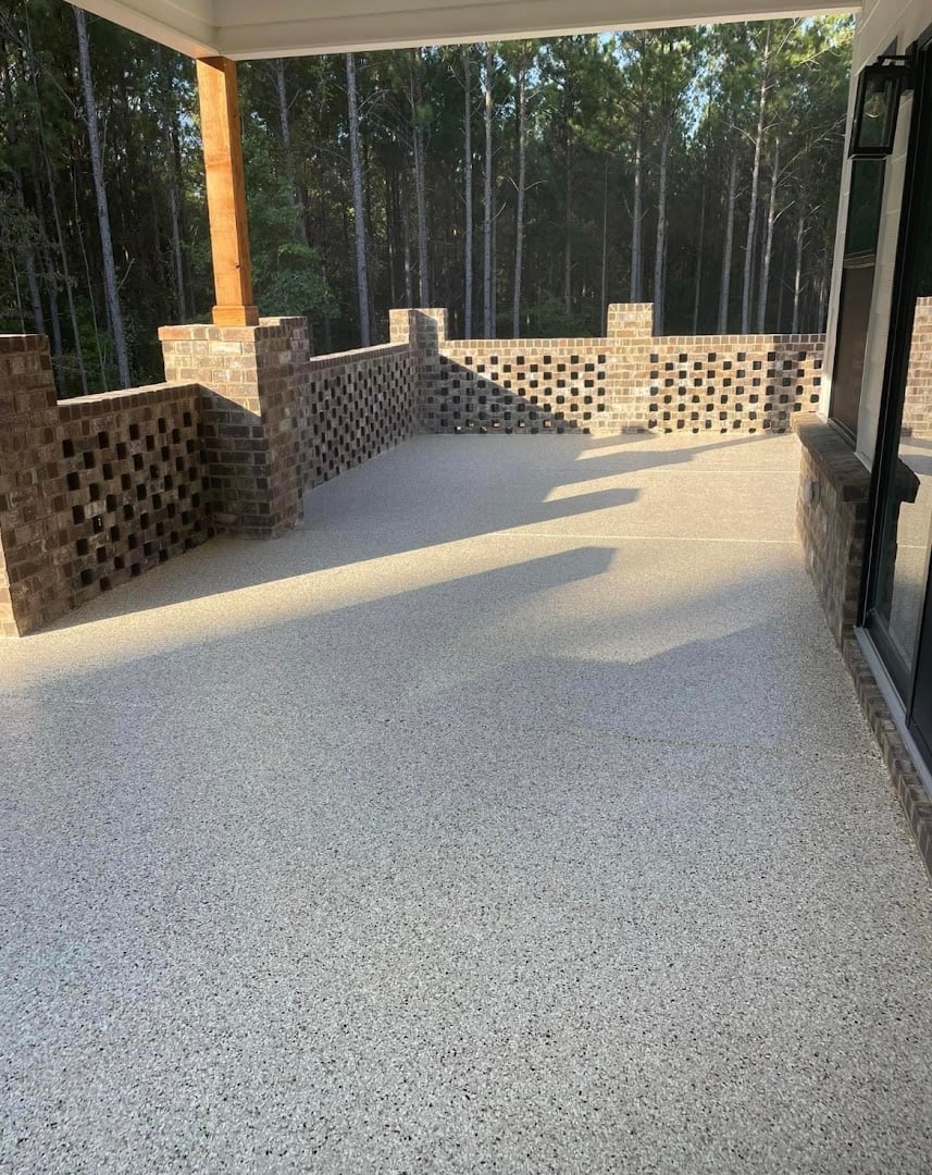 Valen Concrete Coatings installation photo