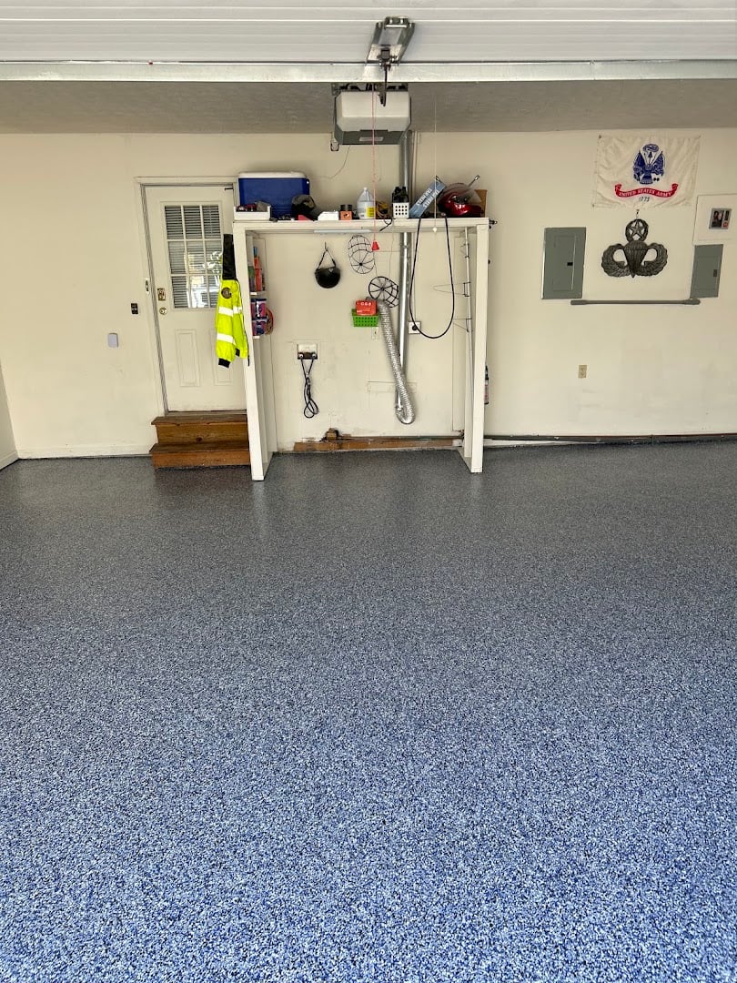 Valen Concrete Coatings installation photo
