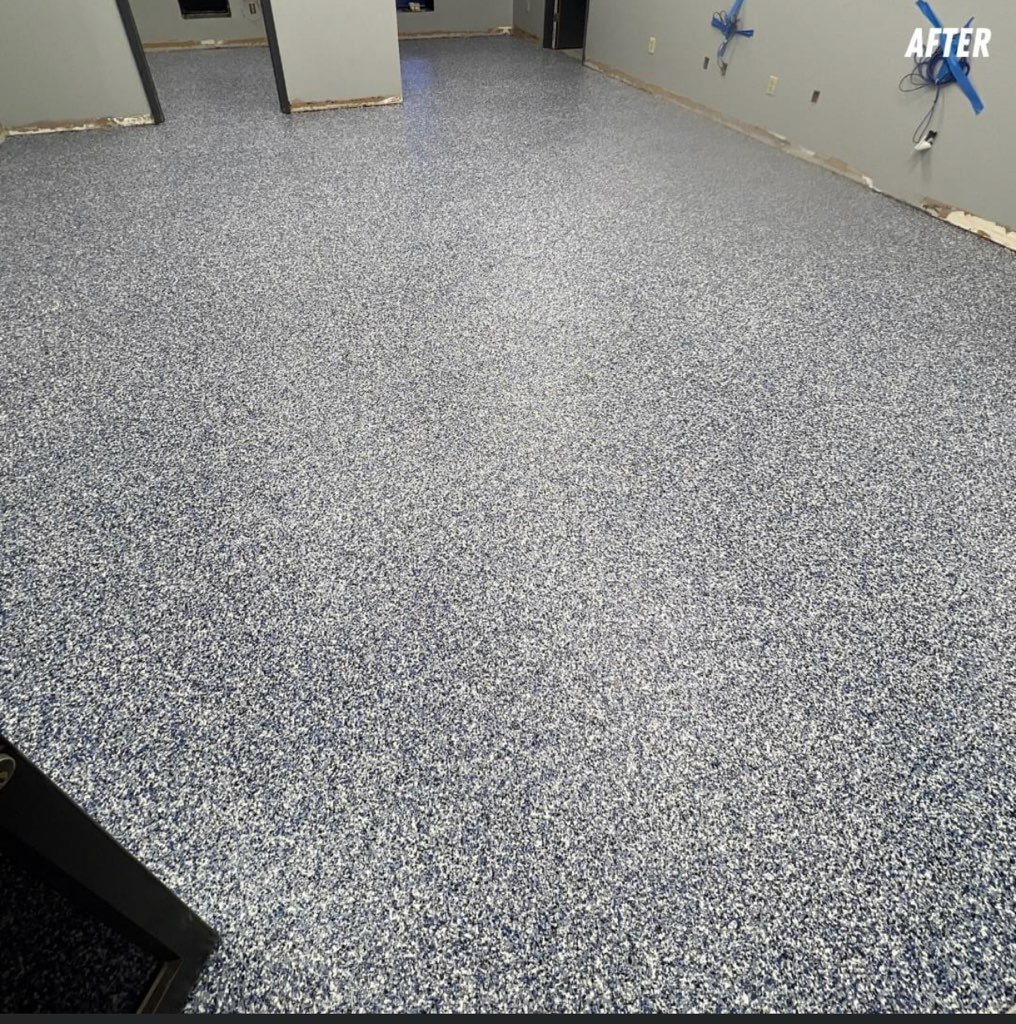 Valen Concrete Coatings installation photo