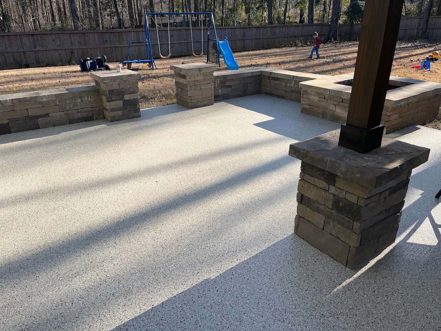 Valen Concrete Coatings installation photo
