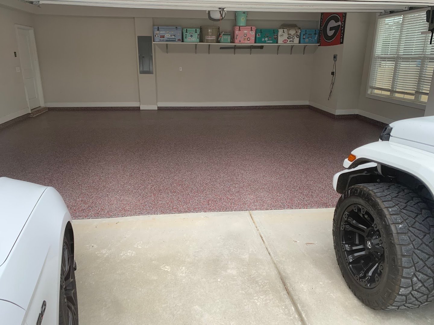 Valen Concrete Coatings installation photo