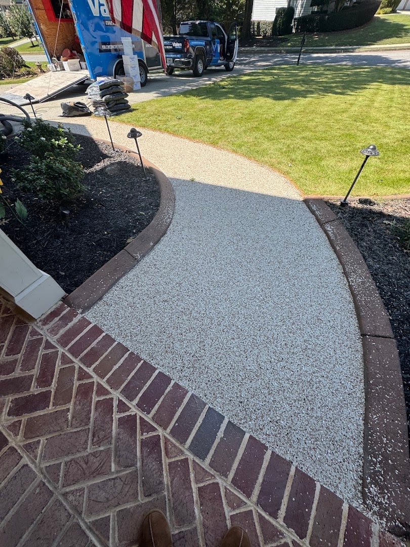 Valen Concrete Coatings installation photo