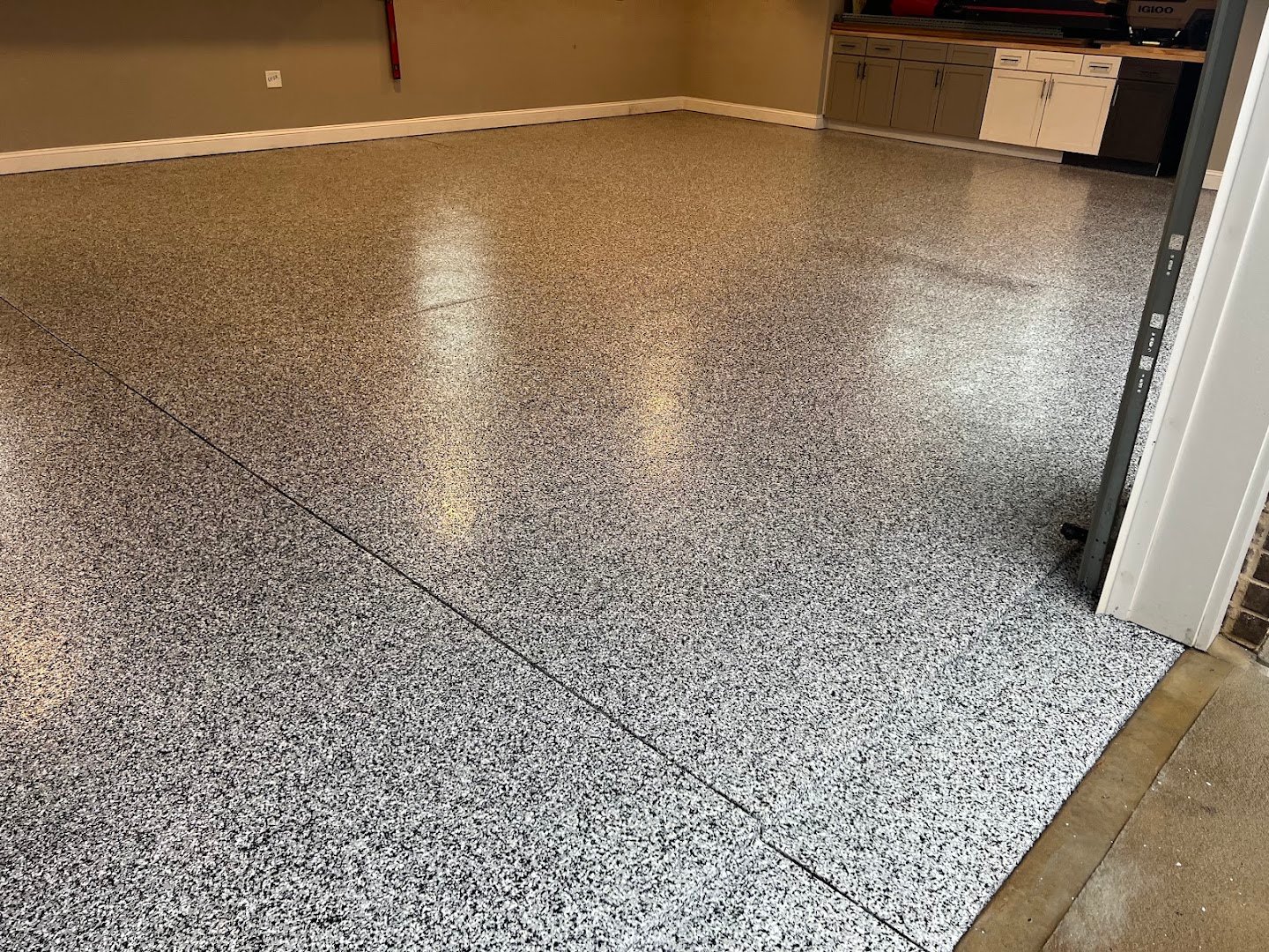 Valen Concrete Coatings installation photo
