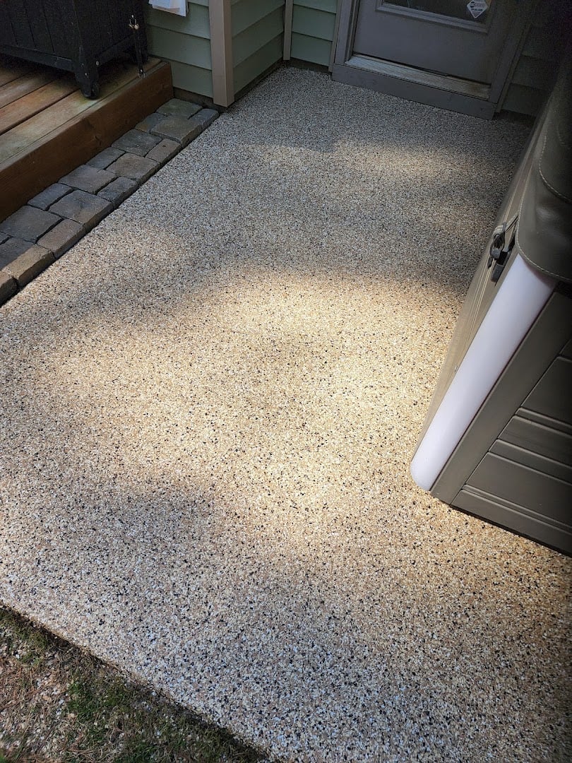 Valen Concrete Coatings installation photo