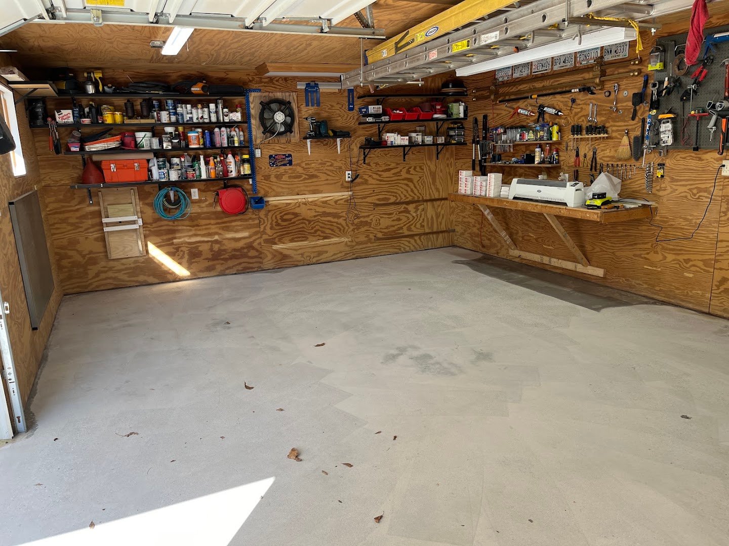 Valen Concrete Coatings installation photo