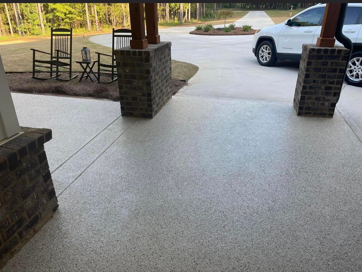 Valen Concrete Coatings installation photo
