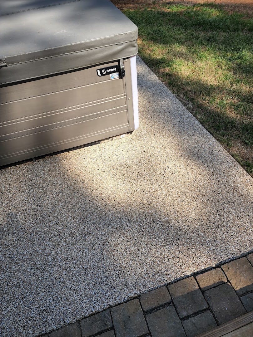 Valen Concrete Coatings installation photo