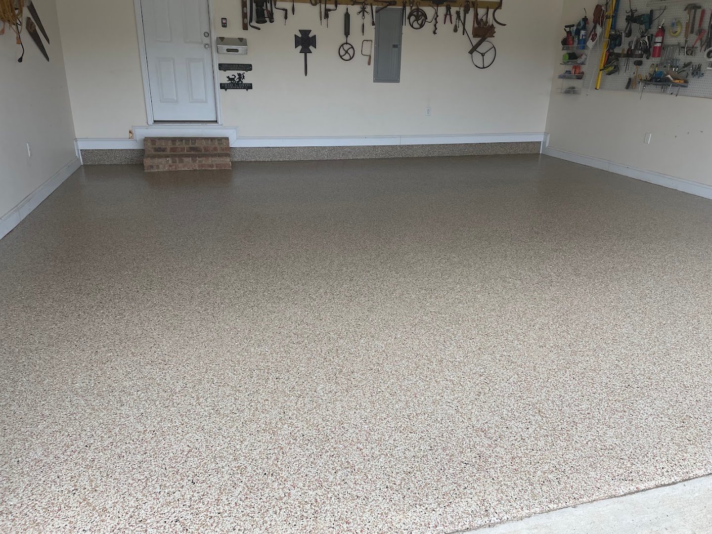 Valen Concrete Coatings installation photo