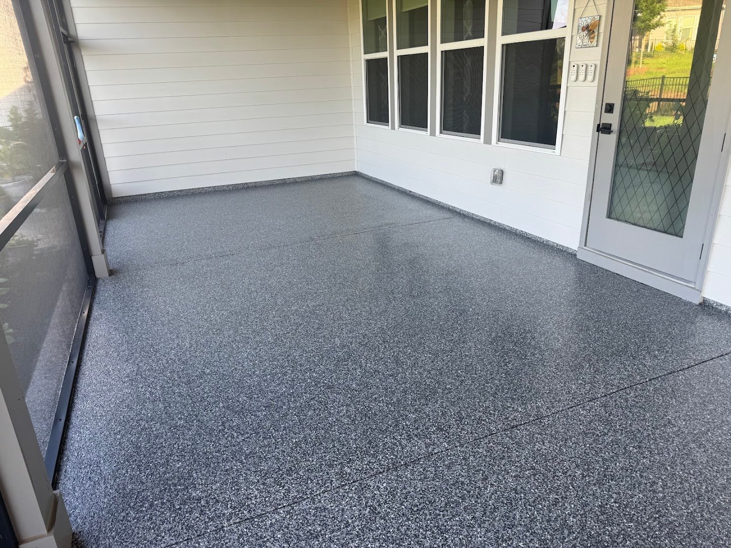 Valen Concrete Coatings installation photo