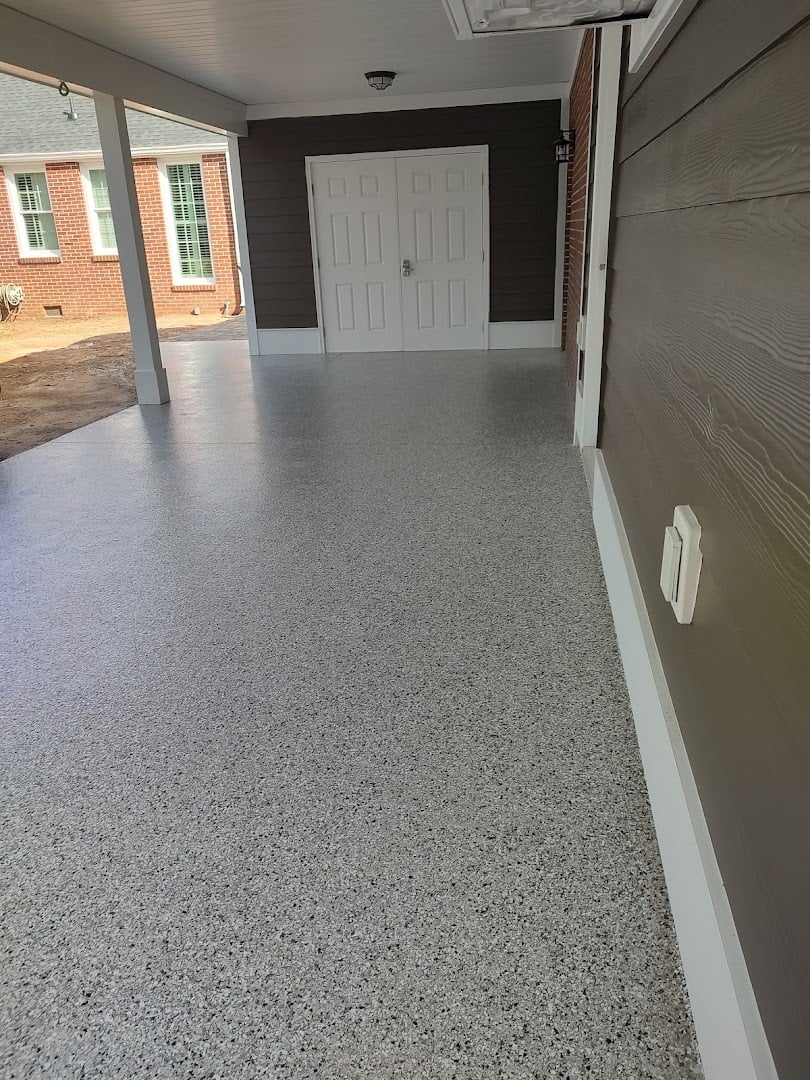 Valen Concrete Coatings installation photo