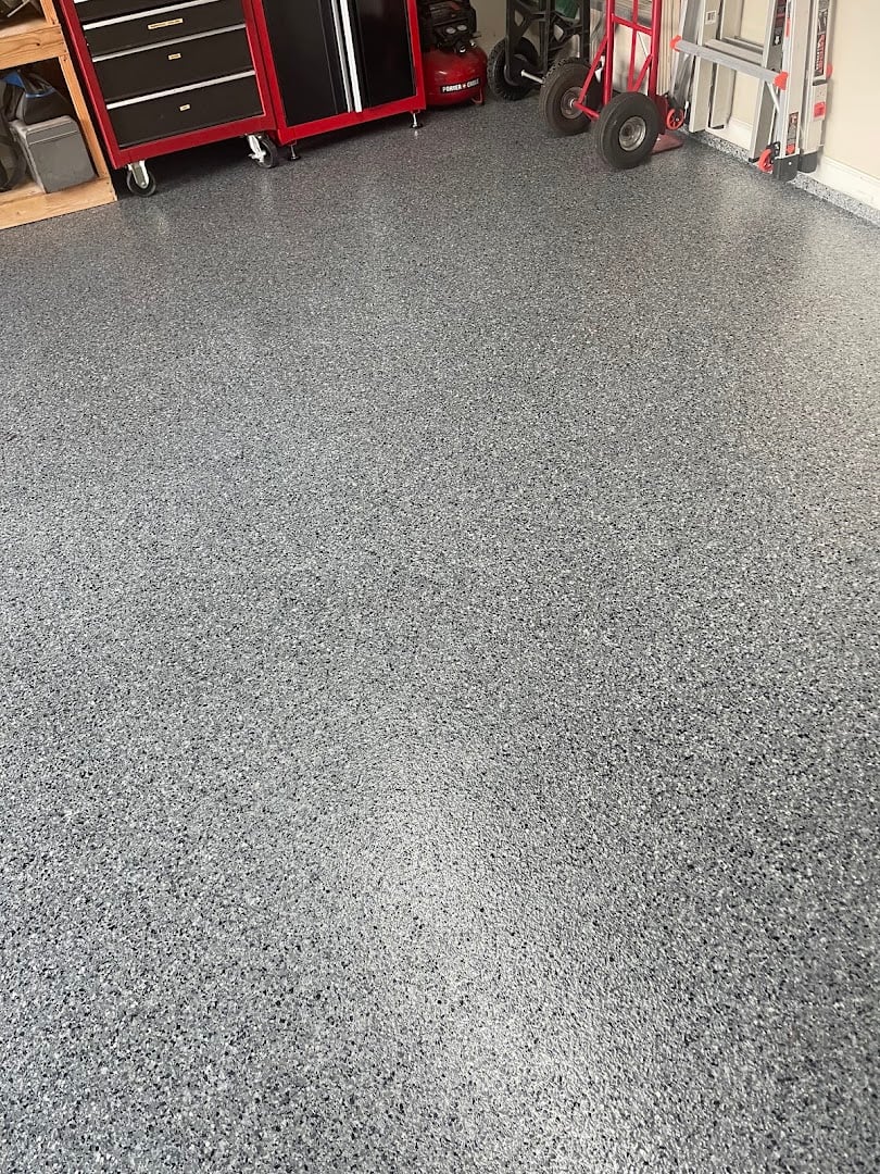 Valen Concrete Coatings installation photo