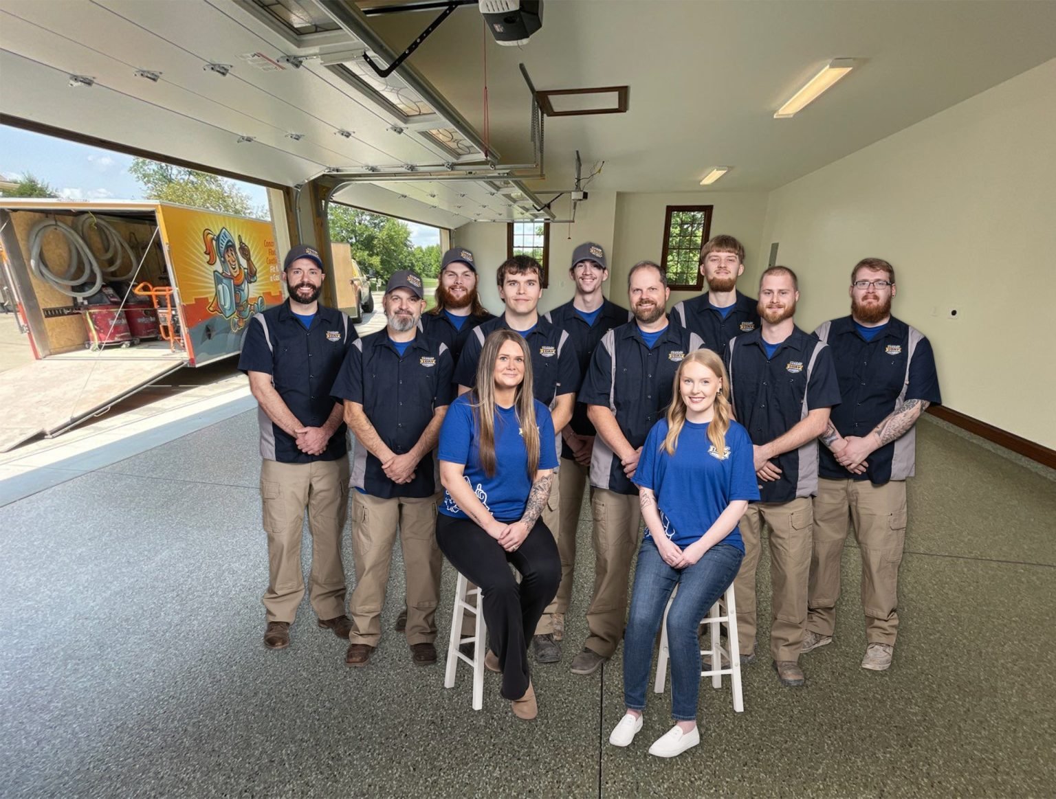 Y1DF install team