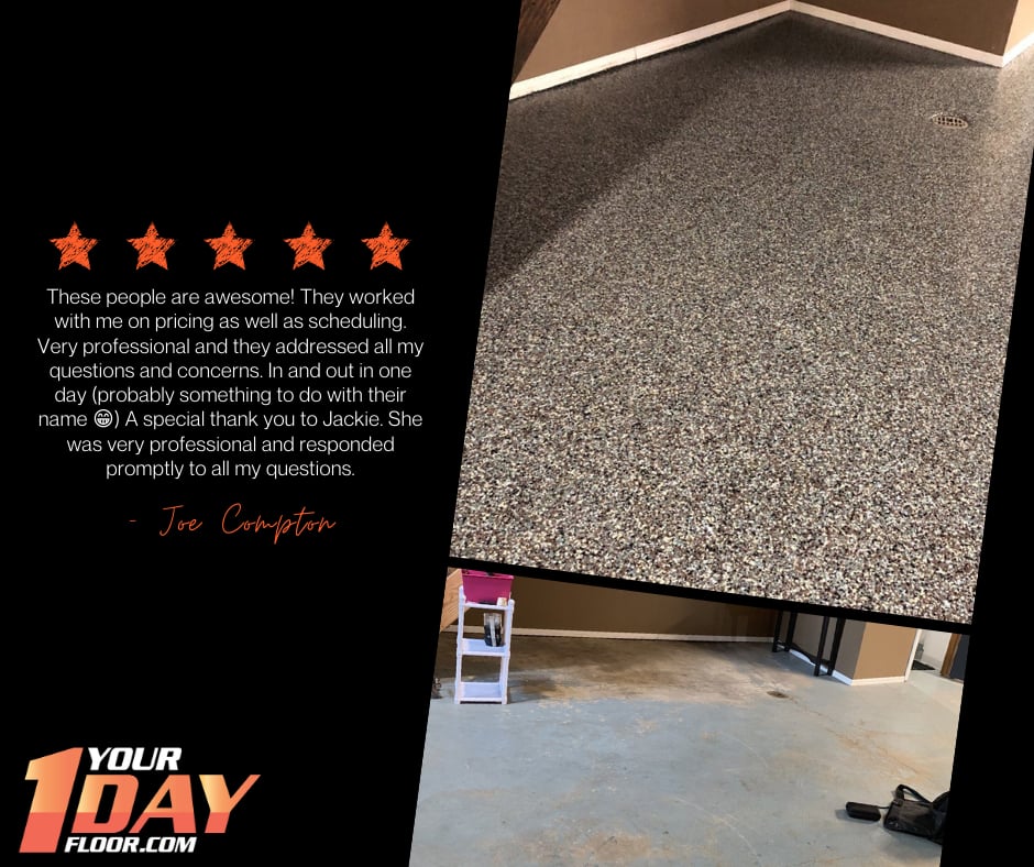 Your 1 Day Floor installation photo