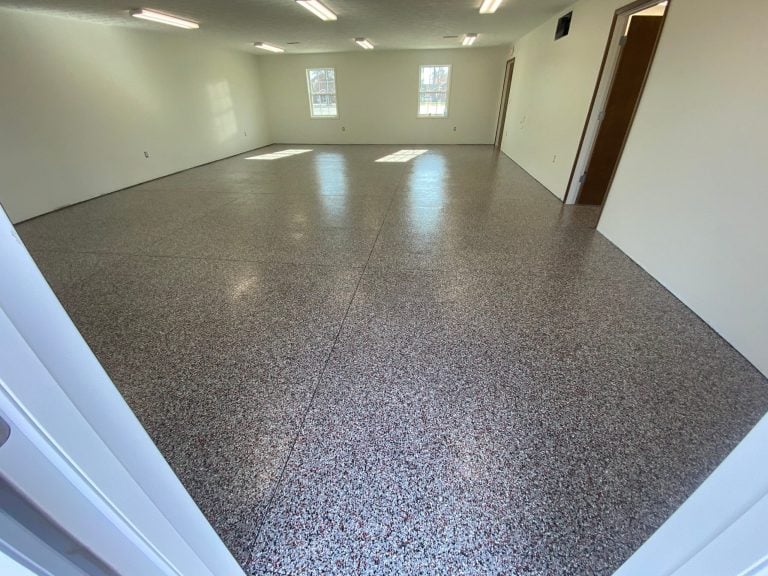 Basement Floor Coatings installation