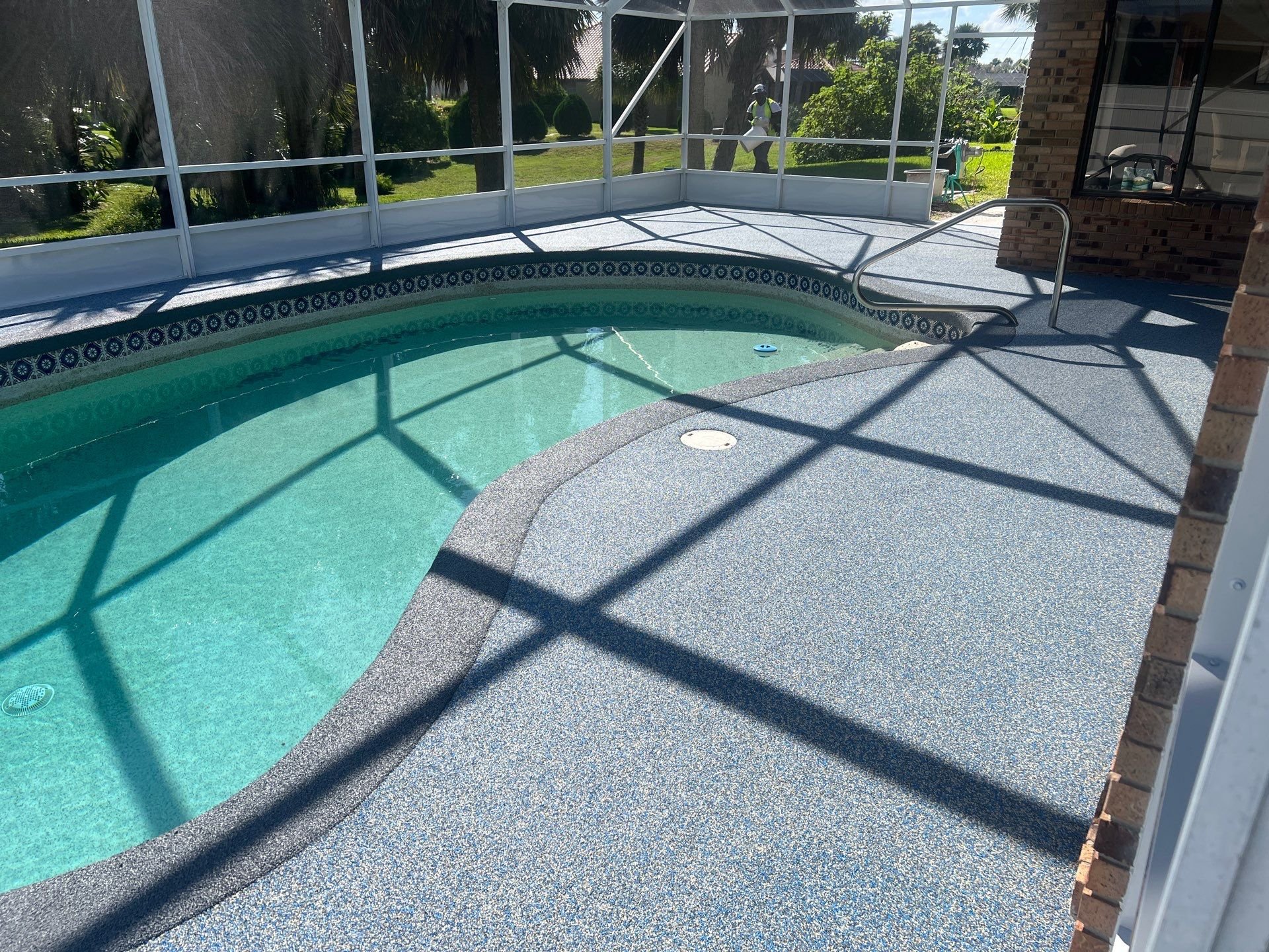 Pool Decks in Lena